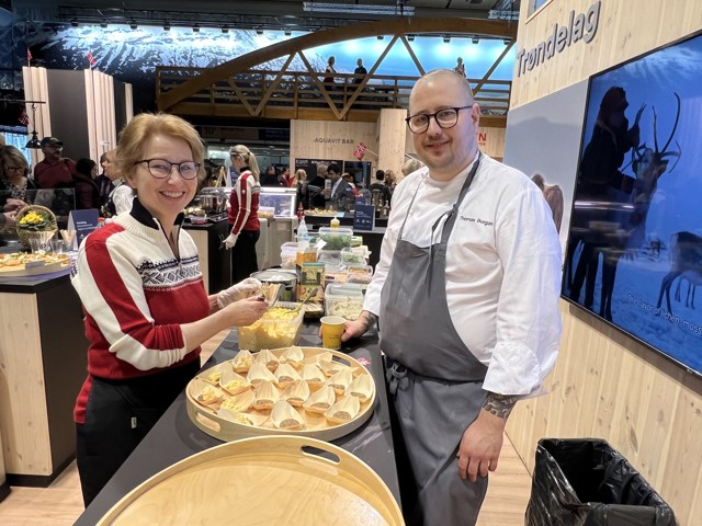 Tyskere vil ha laks fra Norge på Grüne Woche i Berlin