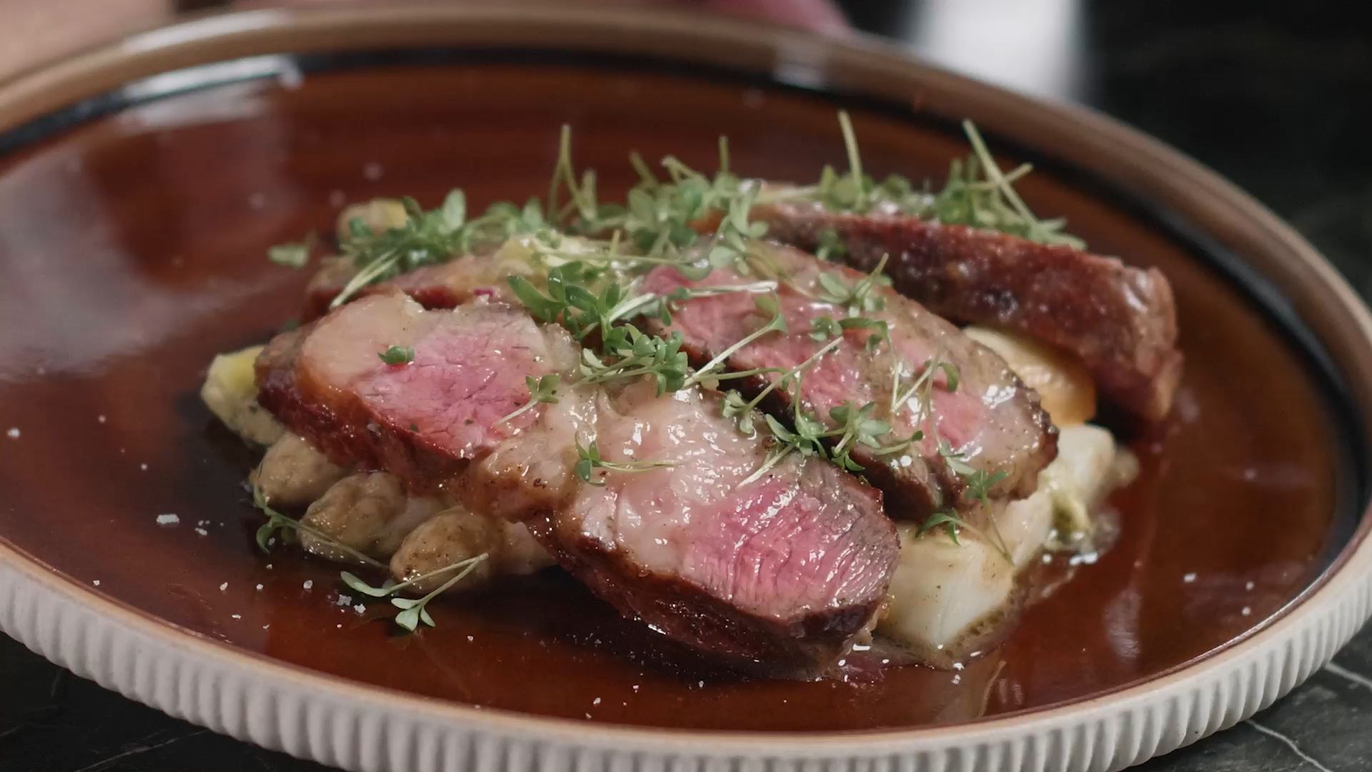 Entrecote av limousine fra Oppdal og Rennebu