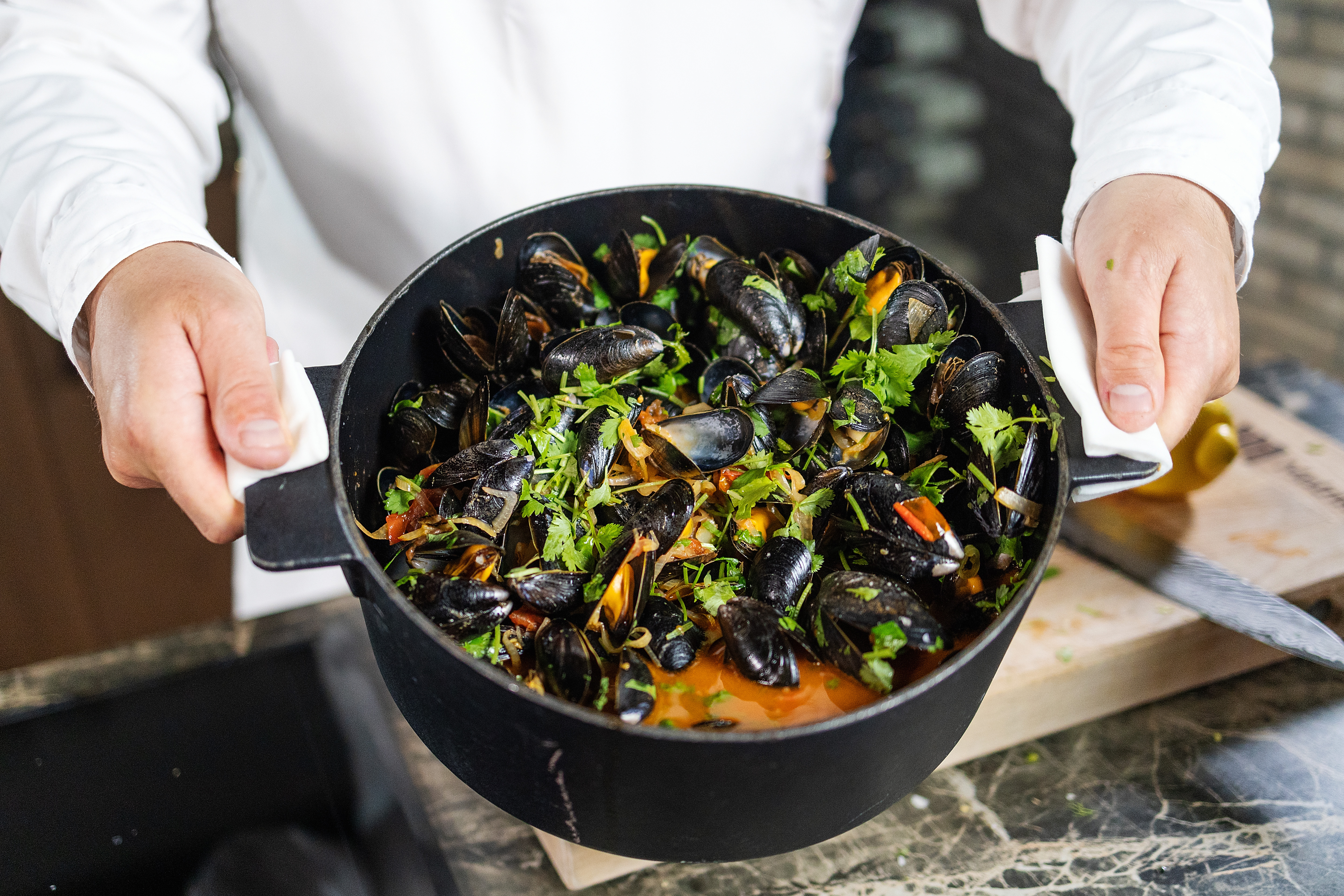 Blåskjell fra Fosen